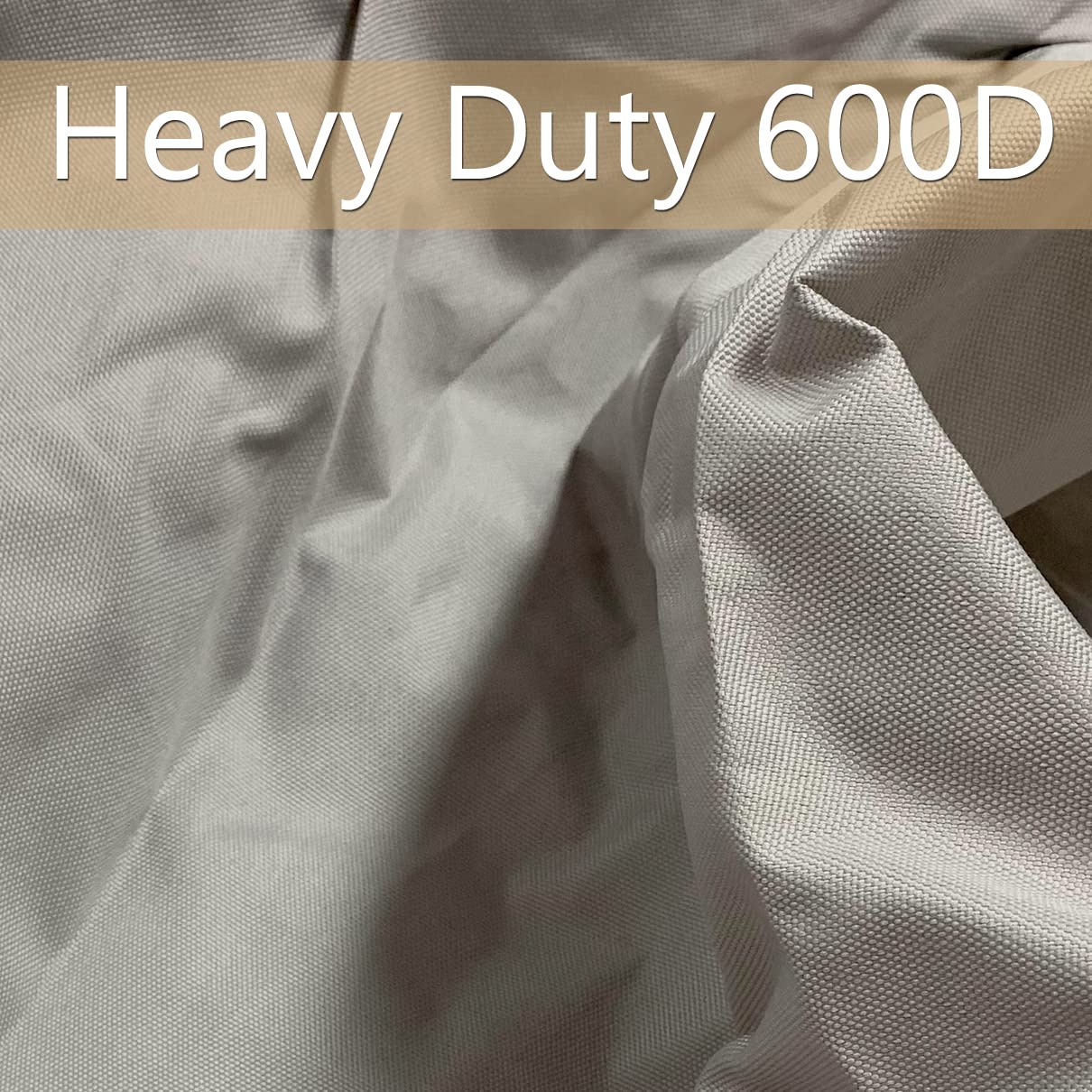 Boat Center Console Cover, 600D Marine Grade Polyester Canvas, Waterproof, Grey (Small Size Up To 36'' W 24'' L 42'' H)