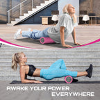 Yes4All Two-Layer Foam Rollers Pe For Many Exercises, Improved Workout Efficiency - 18 Inches