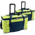 Picnic At Ascot Ultimate Travel Cooler With Wheels- 36 Quart - Combines Best Qualities Of Hard & Soft Collapsible Coolers - Trel