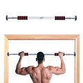 Roughhouse Pull Up Bar For Home Workout | No Screw Doorway Chin Up Bar | 100 Kg Capacity | Adjustable 6282 Cm | Height Increase
