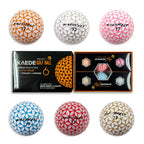Kaede Fly Distance Golf Balls (Half Dozen) 2 Tone Colored 6 Balls
