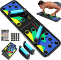 Berleng Push Up Board. 28 In 1 Pushups Fitness Stands Push Up Handles For Floor Portable Strength Training Home Gym At Home Work