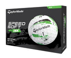 Taylormade Golf Speedsoft Ink Golf Balls Green One Dozen