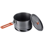 Fire-Maple Feast 1.5L Camping Gear Pot Fmc-K2 | Easy To Clean Hard Anodized Aluminum And Stainless Steel | Backpacking Pot Cookw