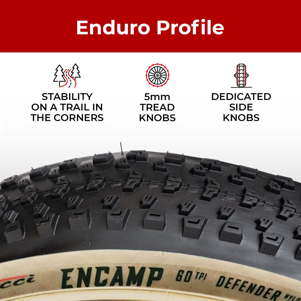 Fincci Pair 27.5 X 2.25 Inch Mountain Bike Tire 57-584 Foldable 60 Tpi Tires With Nylon Protection For All Mountain Enduro Mtb H