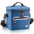 Soft-Sided Cooler Bag, 7/16/30 Can Portable Ice Chest Box, Waterproof, Leak-Proof, Insulated Cooler For Lunch, Beach, Drink, Bev