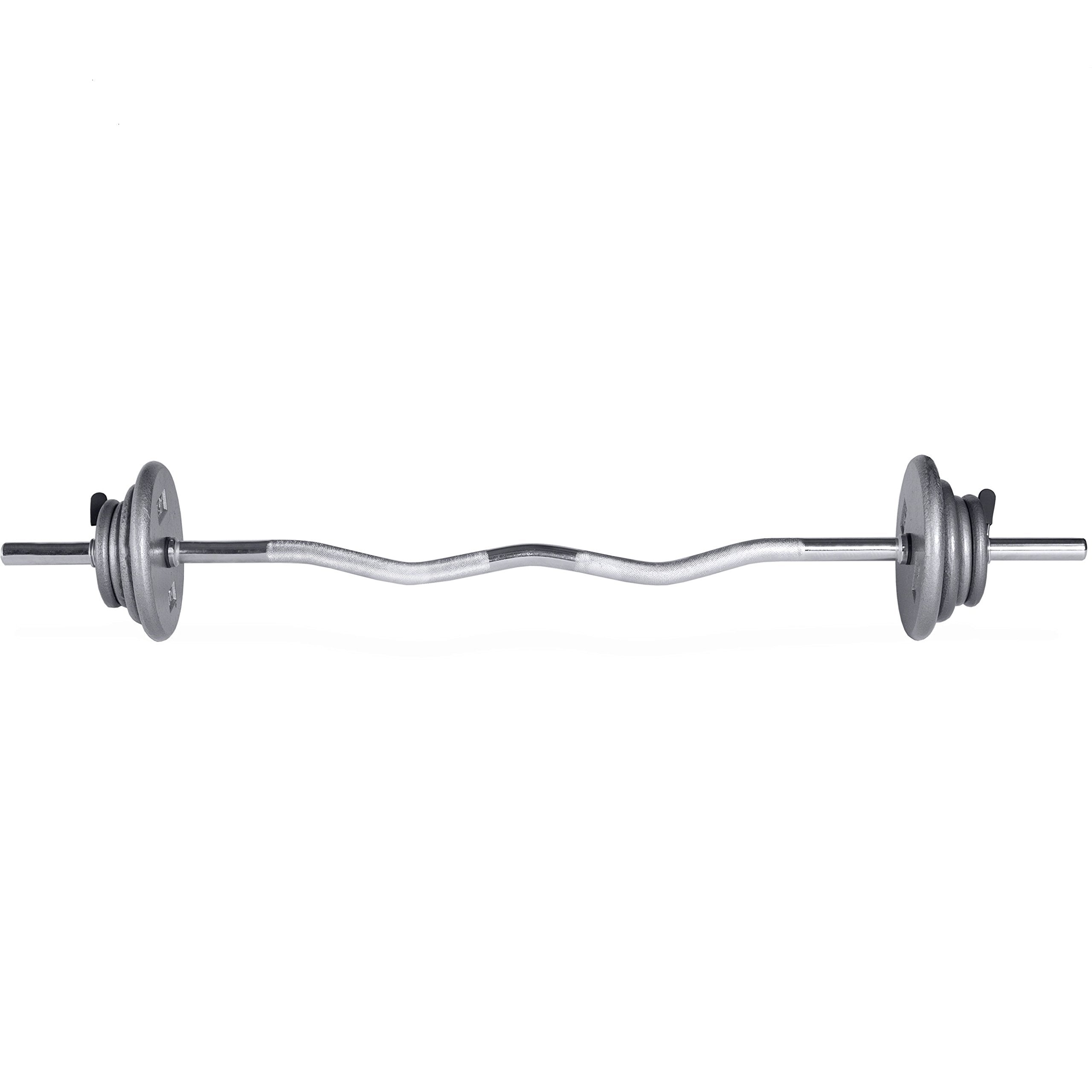 CAP Barbell RSG - 050 Curl bar Set, 50 lbs