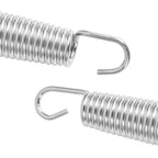 40 Pack Trampoline Springs 5.5Heavy Duty Galvanized Steel Replacement Trampoline Parts Springs With T Hook, Great For Outdoor Tr