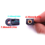 Southmarine Remote Cable End 703-48345-01-00 703-48345-00-00 For Yamaha Boat Outboard Motors, Mount On The Remote Control Box