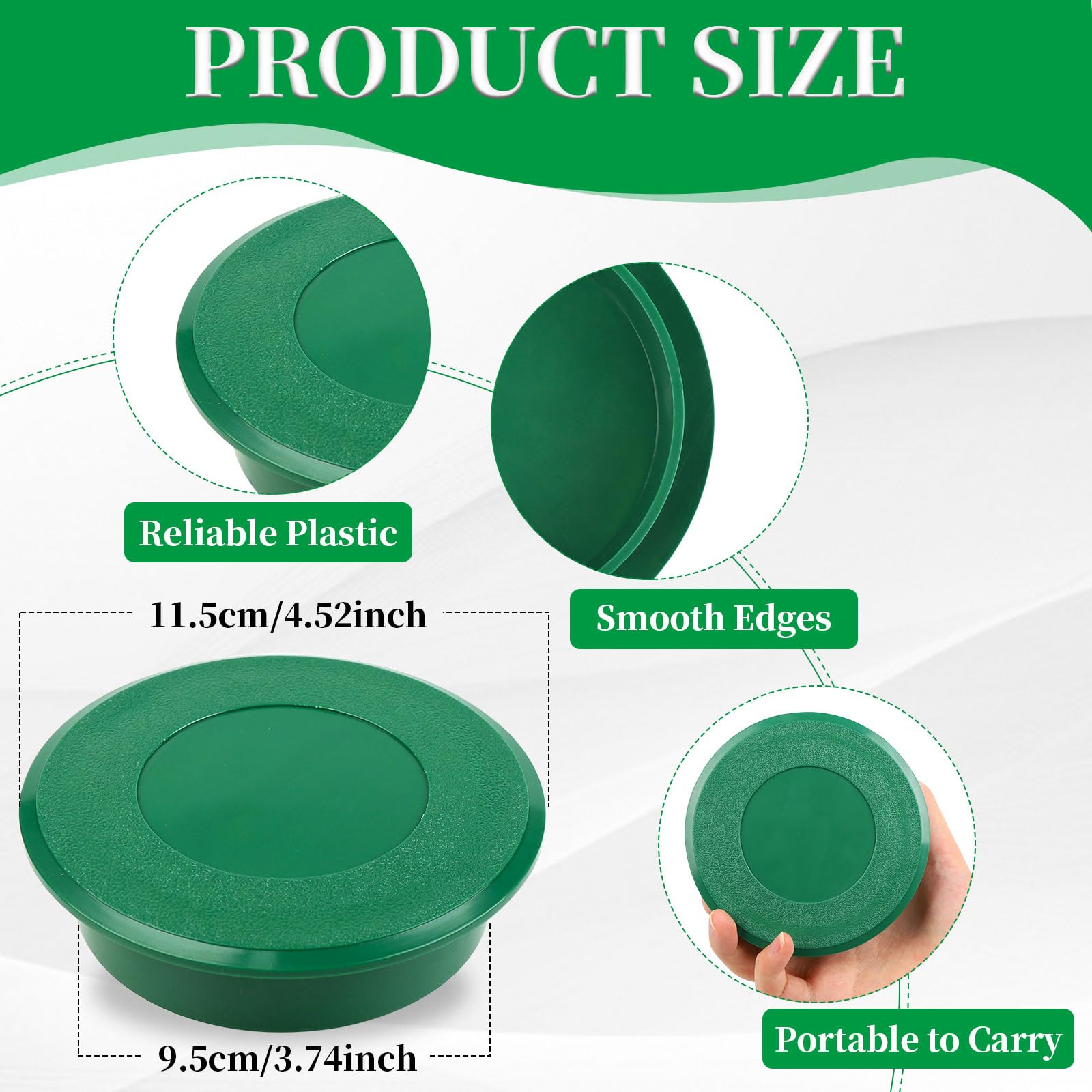 Llmsix 4Pcs Golf Cup Covers, Plastic Golf Hole Cover Golf Practice Training Aids Golf Hole Cutter Putting Green For Outdoor Spor