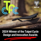 WTB Gravelier Bike Seat (Saddle) - Fusion Form Base - Mountain, Gravel, Road & Bikepacking (Titanium Rail)