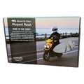 MBB Moped Surfboard Racks, by Moved By Bikes, Compatible with Mopeds or Electric Bikes with Tubular Cargo Racks, Longboards Shor