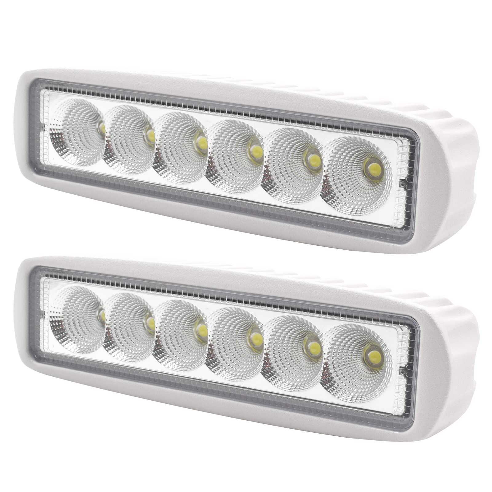 Acelane LED Boat Lights Marine Light Bar T-Top Spreader Light Bar White Flood Beams Boat Deck Lights Dock Lights IP67 Waterproof