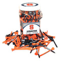 Team Golf Ncaa Syracuse Orange Jar Of 175 Golf Tees 2-3/4'' Golf Tees, 175 Pack, Regulation Size, Multi Team Colors