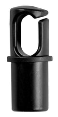 Upper Bounce Machrus Universal Trampoline Pole Cap Fits 1'' Or 1.5'' Diameter Pole - Set Of 12 - Black