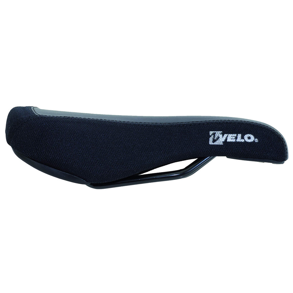 Velo Bmx Gel Bicycle Saddle Black, 247X137Mm