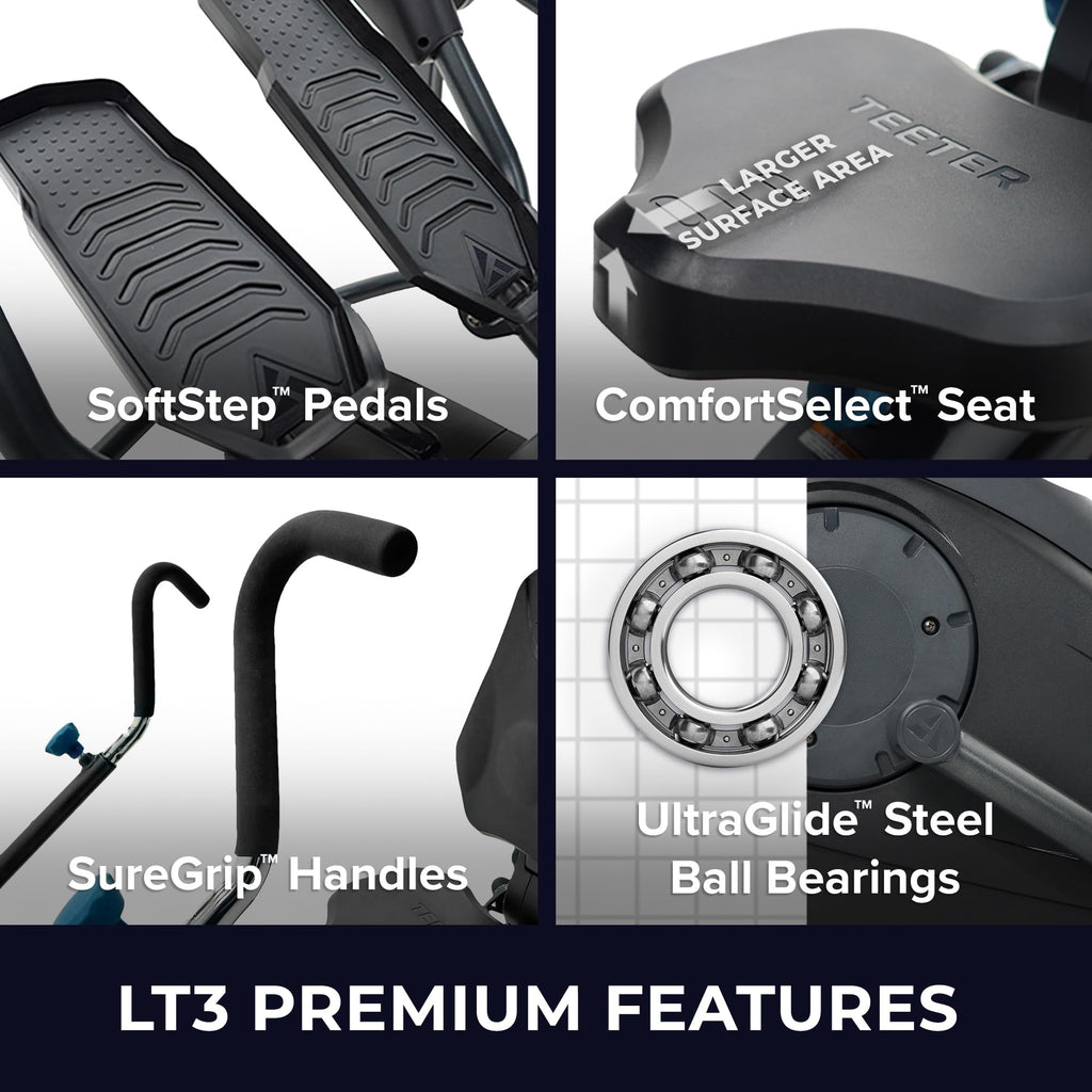 Teeter Freestep Recumbent Cross Trainer And Elliptical (Lt3)