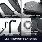 Teeter Freestep Recumbent Cross Trainer And Elliptical (Lt3)