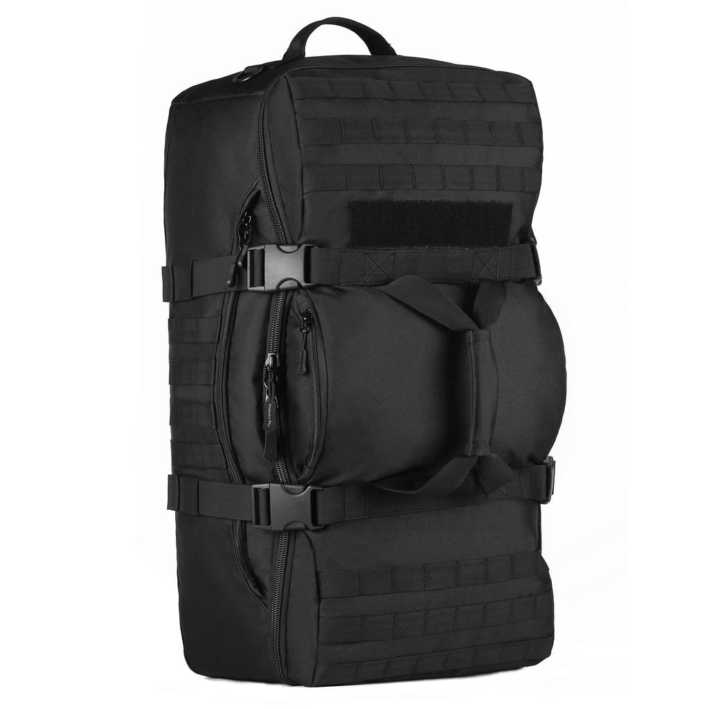 Huntvp 60L Tactical Military Backpack Gear Sport Outdoor Assault Pack Rucksack Bag For Hunting Camping Trekking Travel,Black