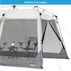 Core 12'X10' Instant Screen House | Folding And Portable Large Pop Up Canopy Shelter With Included Carry Bag | Perfect For Famil
