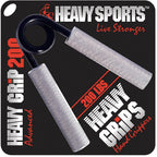 Heavy Grips - 200 Lbs Resistance - Advanced - Grip Strengthener - Hand Exerciser - Hand Grippers For Beginners To Professionals