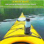 Botepon 4 Kayak Mount Track - Fishing Rod Holder, Cup Holder, Pack Of 2