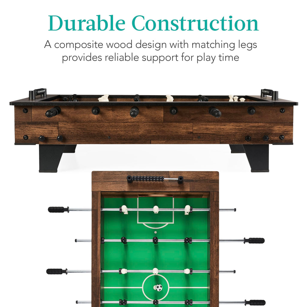 Best Choice Products 40In Tabletop Foosball Table, Compact Mini Arcade Table Hand Soccer For Kids And Adults, Home, Game Room W/