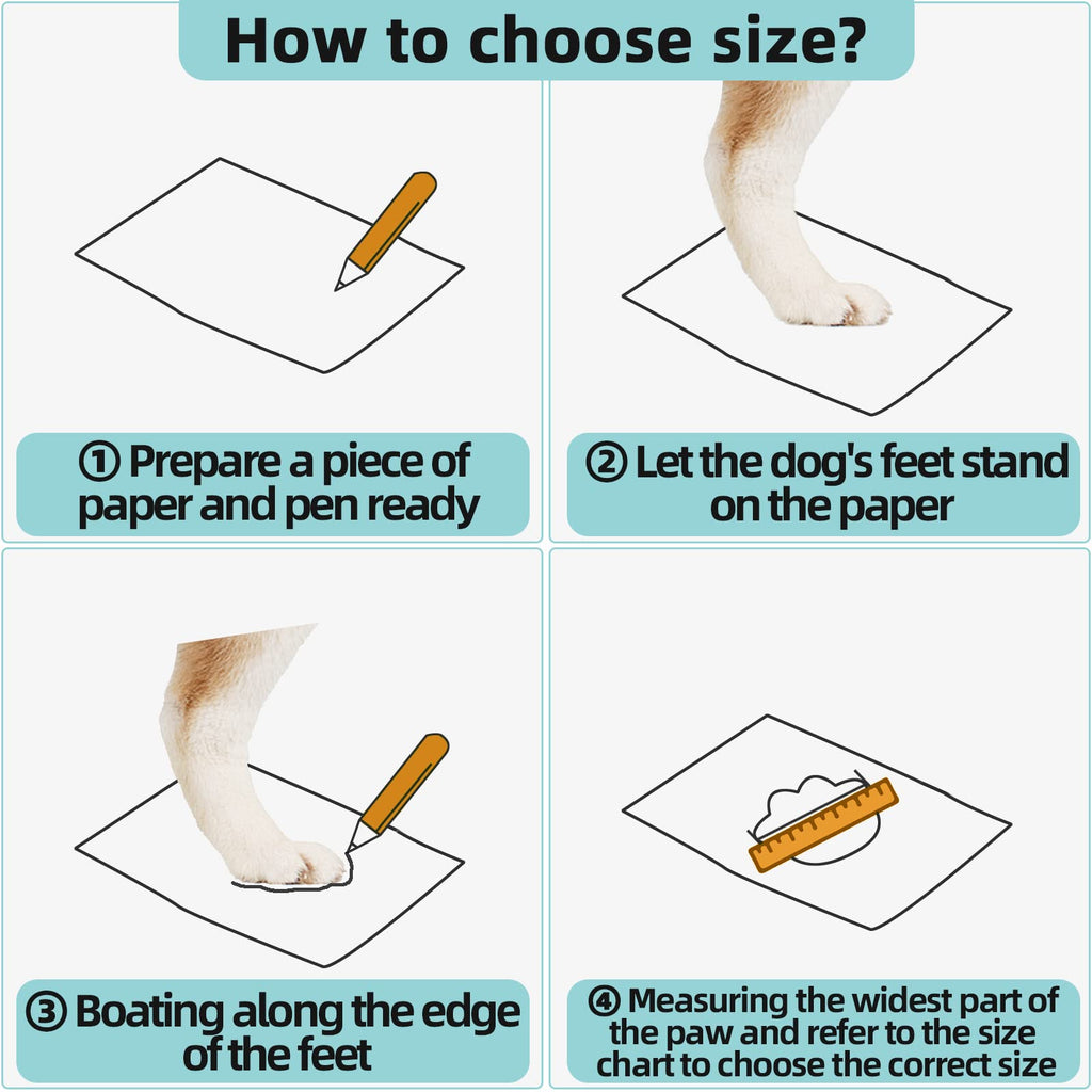 Jzxoiva Dog Shoes For Large Dogs Boots, Breathable Dog Booties For Hardwood Floors, Outdoor Paw Protector With Reflective Strips