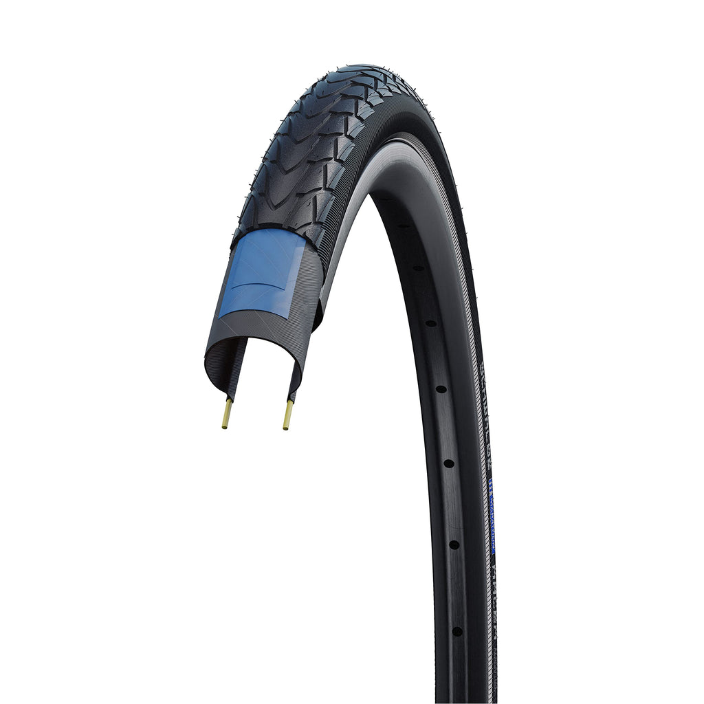 Schwalbe Sch7087 Marathon Racer Performance Tyre - Black, 700 X 38 C