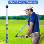Taotop Golf Swing Trainer Aid Adjustable, Portable Golf Training Aid To Improve Hinge, Forearm Rotation, Shoulder Turn - Lightwe