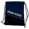 Logo Brands NCAA Penn State Nittany Lions Tilt Backsack - Lightweight Drawstring Bag with Zippered Mesh Pocket For Essentials & 
