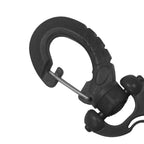 Scuba Choice Scuba Diving Dive Triple Hose Holder With Clip, Black