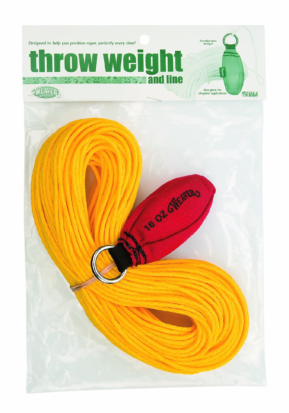 Weaver Arborist Throw Weight And Line Kit , Red , 12 Oz
