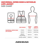 Airhead Youth Type Ii Keyhole Life Jacket, Coast Guard Approved, Orange