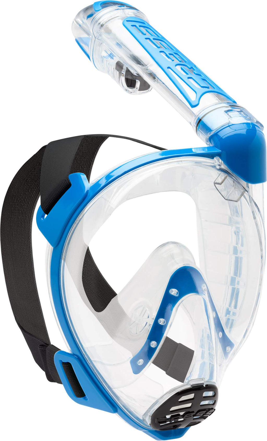 Cressi Duke Dry, Clear/Blue, M/L