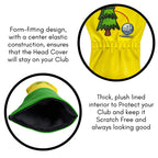 Foretra - Limited Edition Better Lucky Than Good - Driver Head Cover - Tour Quality Golf Club Cover - Style And Customize Your G