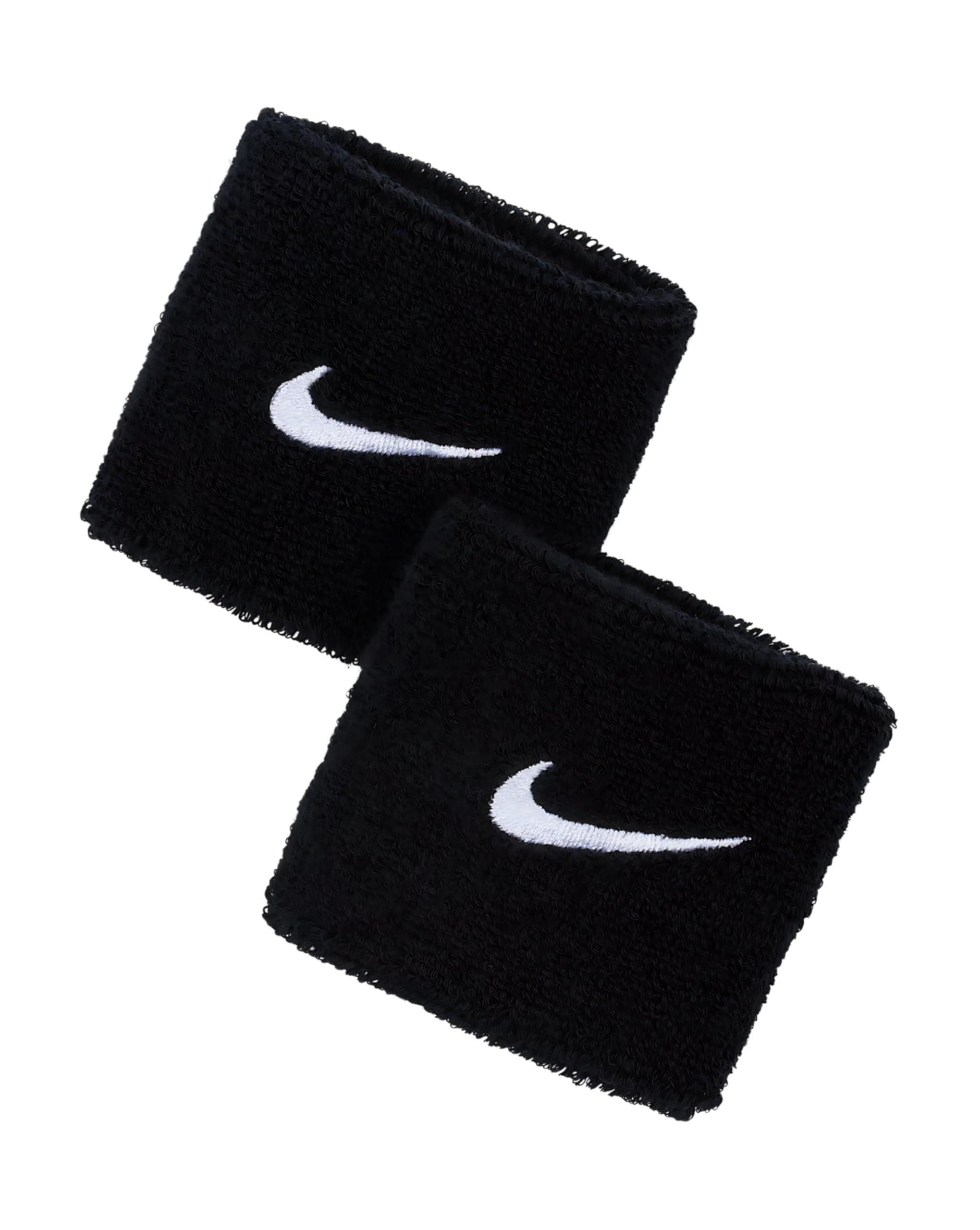 Nike Swoosh Black Wristbands