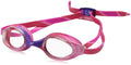 Speedo Unisex-Child Swim Goggles Junior Hyper Flyer Ages 6-14, Pop Purple