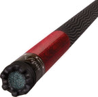 Viper Clutch 58'' 2-Piece Billiard/Pool Cue, Crimson Blaze, 18 Ounce