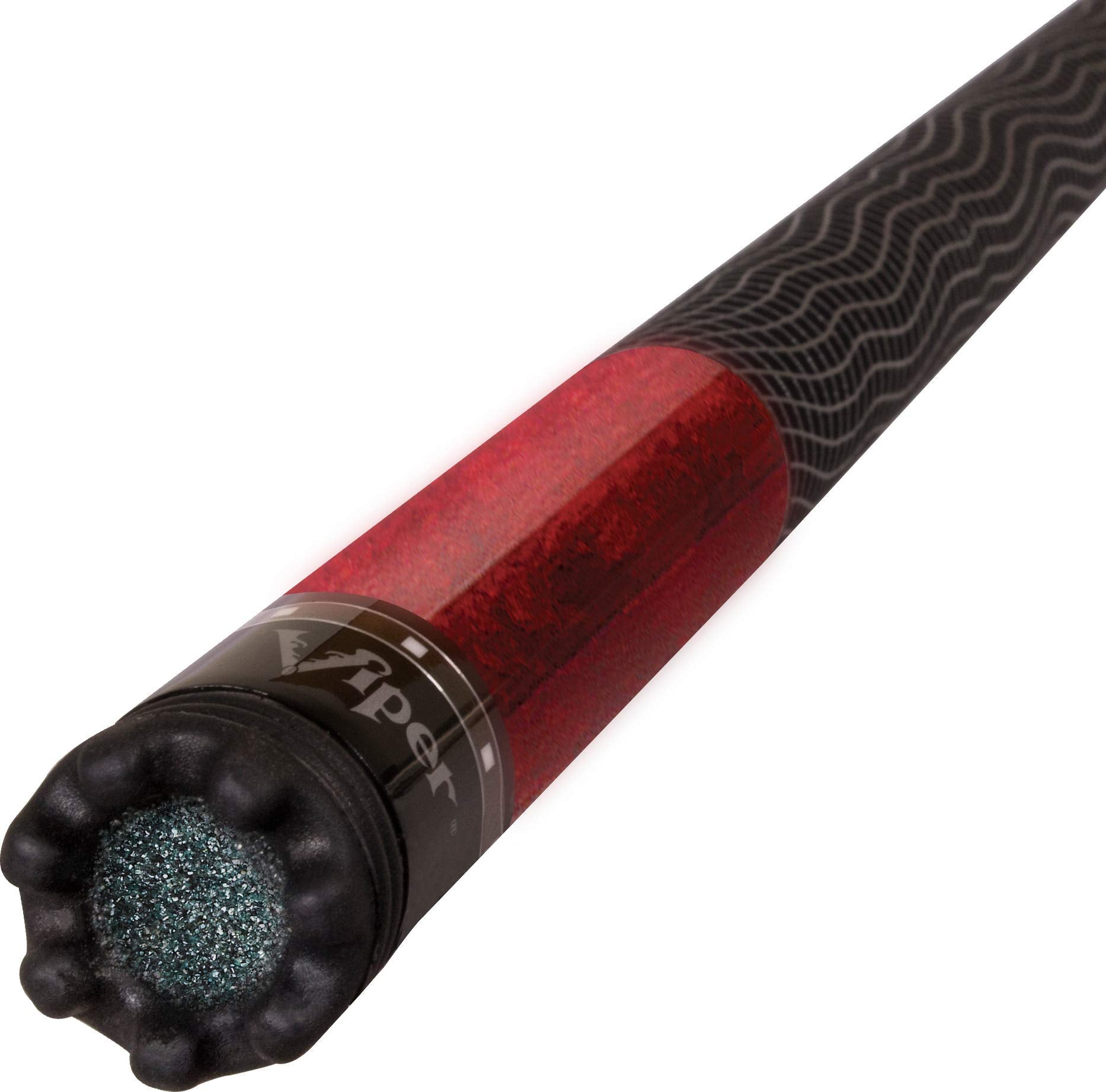 Viper Clutch 58'' 2-Piece Billiard/Pool Cue, Crimson Blaze, 18 Ounce