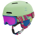 Giro Crue MIPS Combo Pack Toddler Ski Helmet - Snowboarding Helmet with Matching Goggles for Kids, Boys & Girls - Paradise Namuk