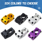 Makelen Bike Stem For Bmx Bike Aluminum Alloy Fixed Gear Bicycle Stem Bright Purple