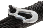 Attwood 11739-2 Poly Winch Rope With Steel Hook (3/8-Inch X 20-Feet)