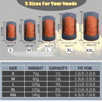 Frelaxy Compression Sack, Ultralight Sleeping Bag Stuff Sack, 40% More Storage! 11L/18L/30L/45L/52L, Compression Stuff Sack - Sp