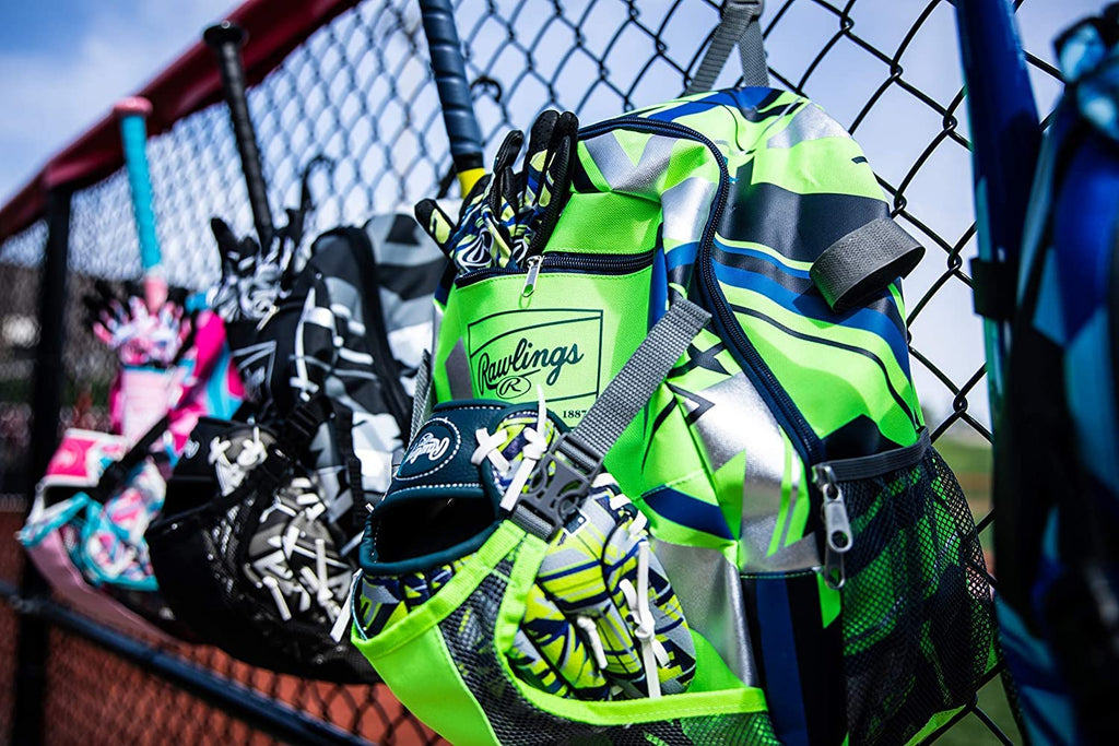 Rawlings Remix T-Ball/Coach Pitch Batting Gloves | Boys & Girls Size Youth Xs | Neon Green