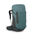 Osprey Kyte LT 65L Womens Backpacking Backpack - Lightweight Hiking & Camping Bag with Waterproof Raincover, Cascade Blue