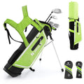 ULTIMATE Junior Complete Golf Club Set, Right Handed Kids Golf Clubs Set with 4/6 Golf Clubs & Versatile Stand Bag, Rain Hood fo