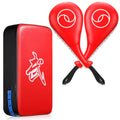 Poen 3 Pcs Taekwondo Kick Pads Muay Thai Pads Mma Karate Kick Pads Gear Martial Arts Kickboxing Training Pads Punching Striking 