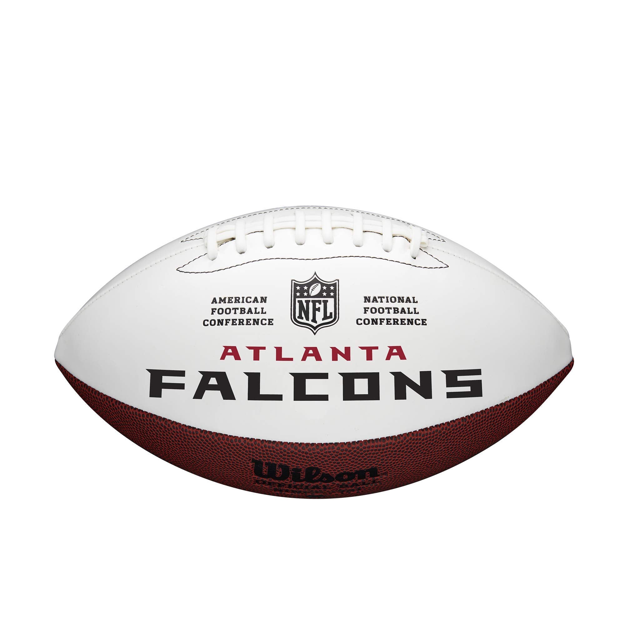 Wilson Nfl Live Team Autograph Football-Atlanta