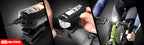 Stocking Stuffers For Men - Blitzu Gator 390 Rechargeable Bike Light Set - Night Riding Accessories, Cool Gadgets White Elephant